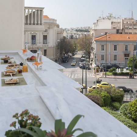 فندق Coco-Mat Athens Jumelle المظهر الخارجي الصورة View from the balcony of the hotel